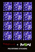 Polyatomic Camo Stickers